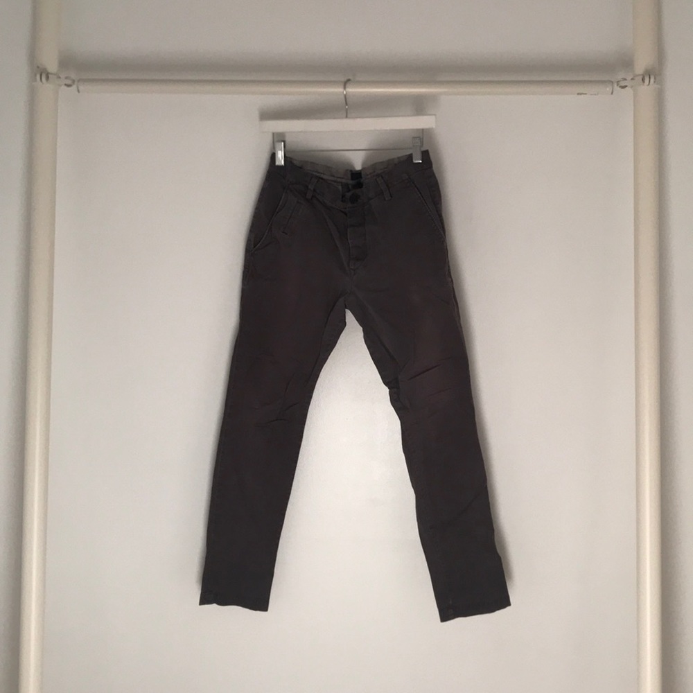 All Saints Men’s Slim Chinos Grey